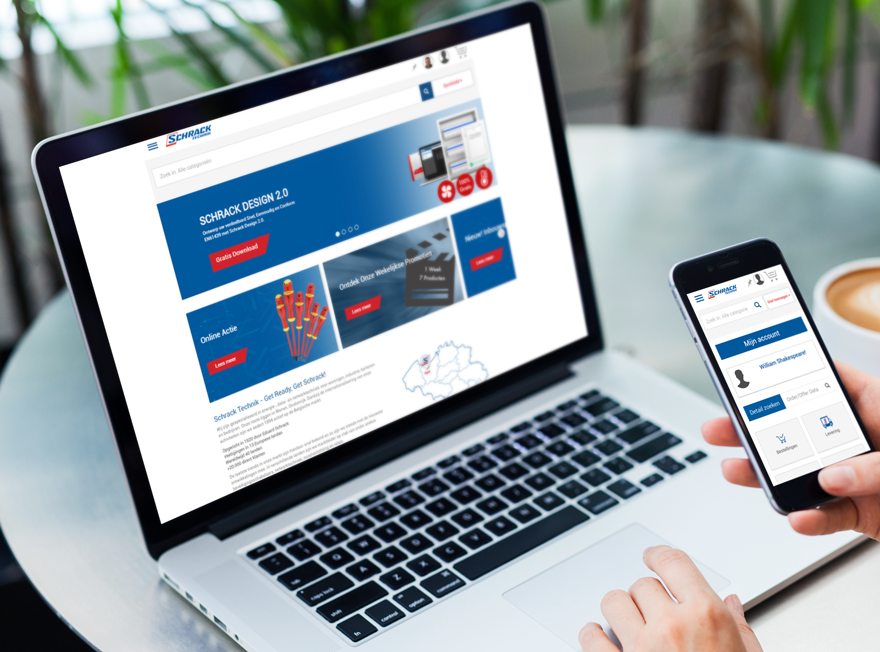 Leesbaar >4.000 Schermen Schrack Technik Mobile Website